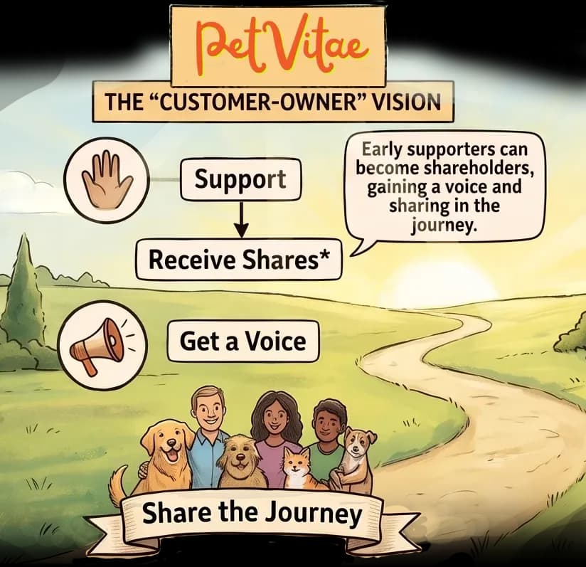 Illustration of 3 service dogs: a guide dog, police dog, assistance dog.